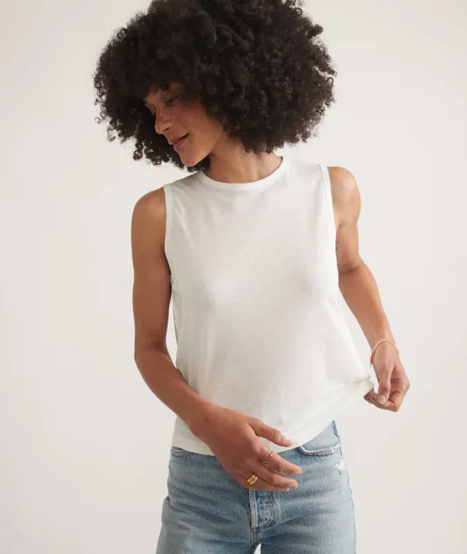 Hemp Cotton Tank sold by Marine Layer