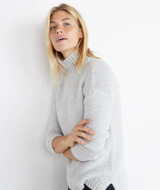 Remi Sweater in Grey sold by Marine Layer