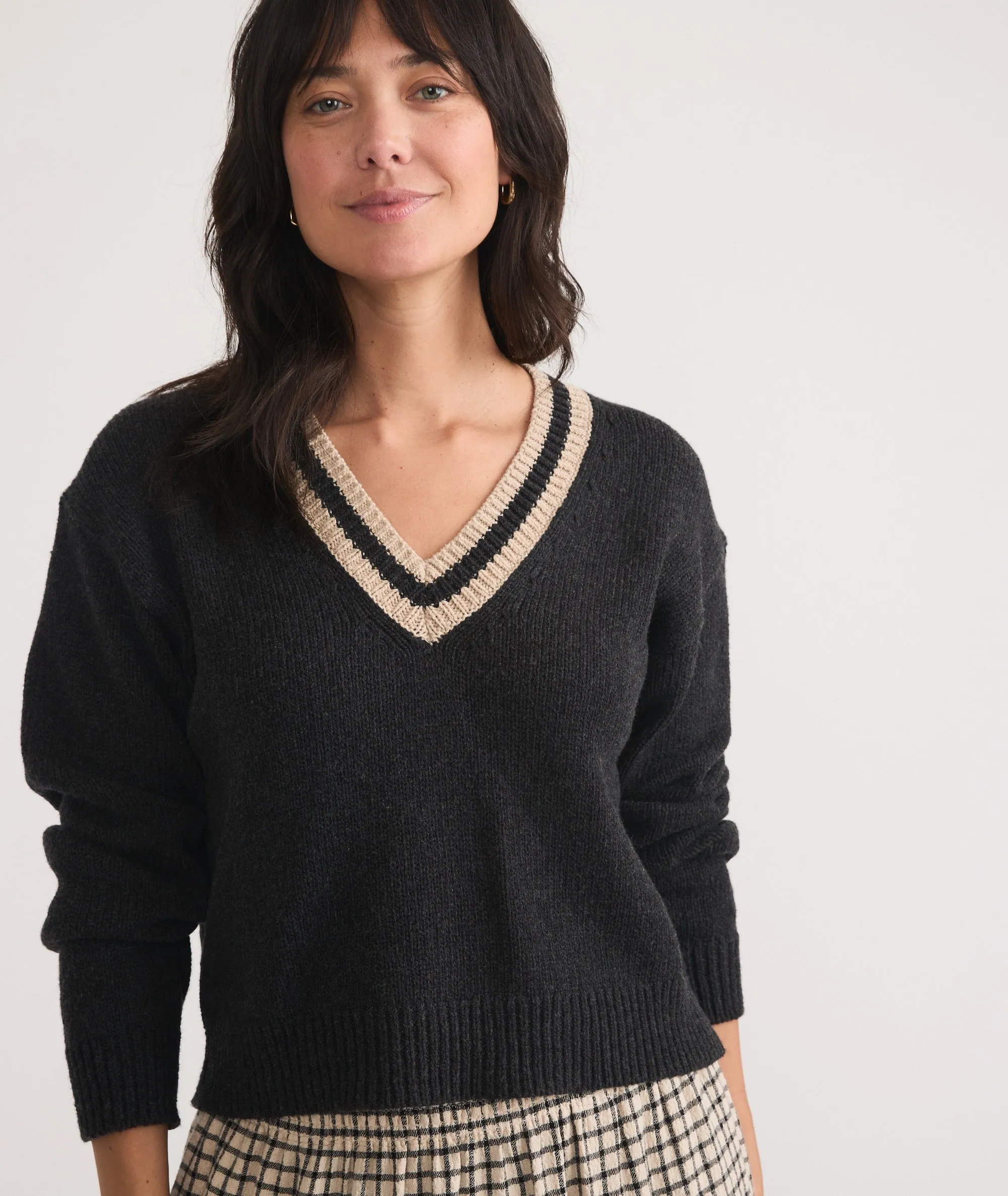 Bella Cropped Sweater sold by Marine Layer product image thumbnail 2