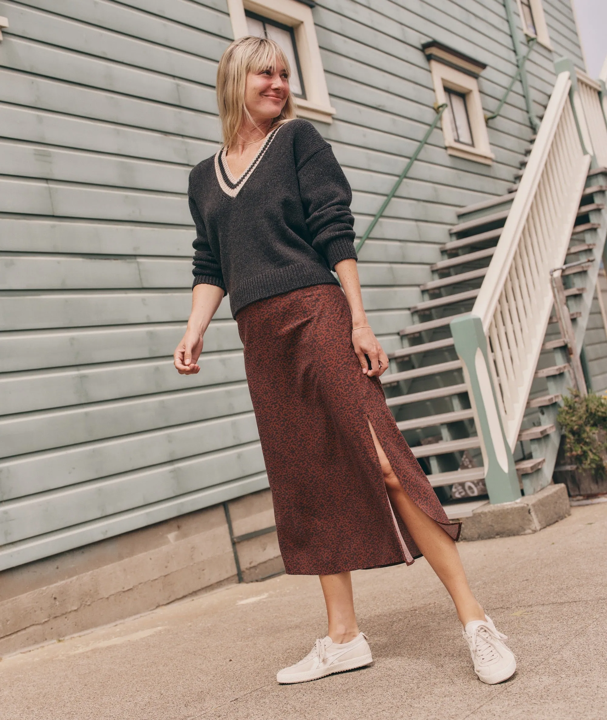 Bella Cropped Sweater sold by Marine Layer product image thumbnail 4