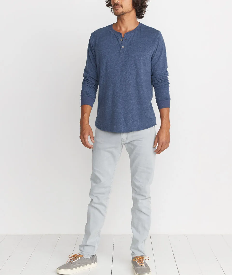 5 Pocket Slim Fit Pant in Light Grey sold by Marine Layer product image thumbnail 3