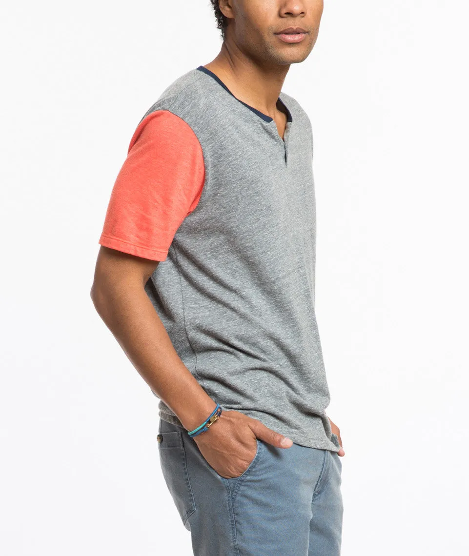 Eli Shortsleeve Henley sold by Marine Layer product image thumbnail 3