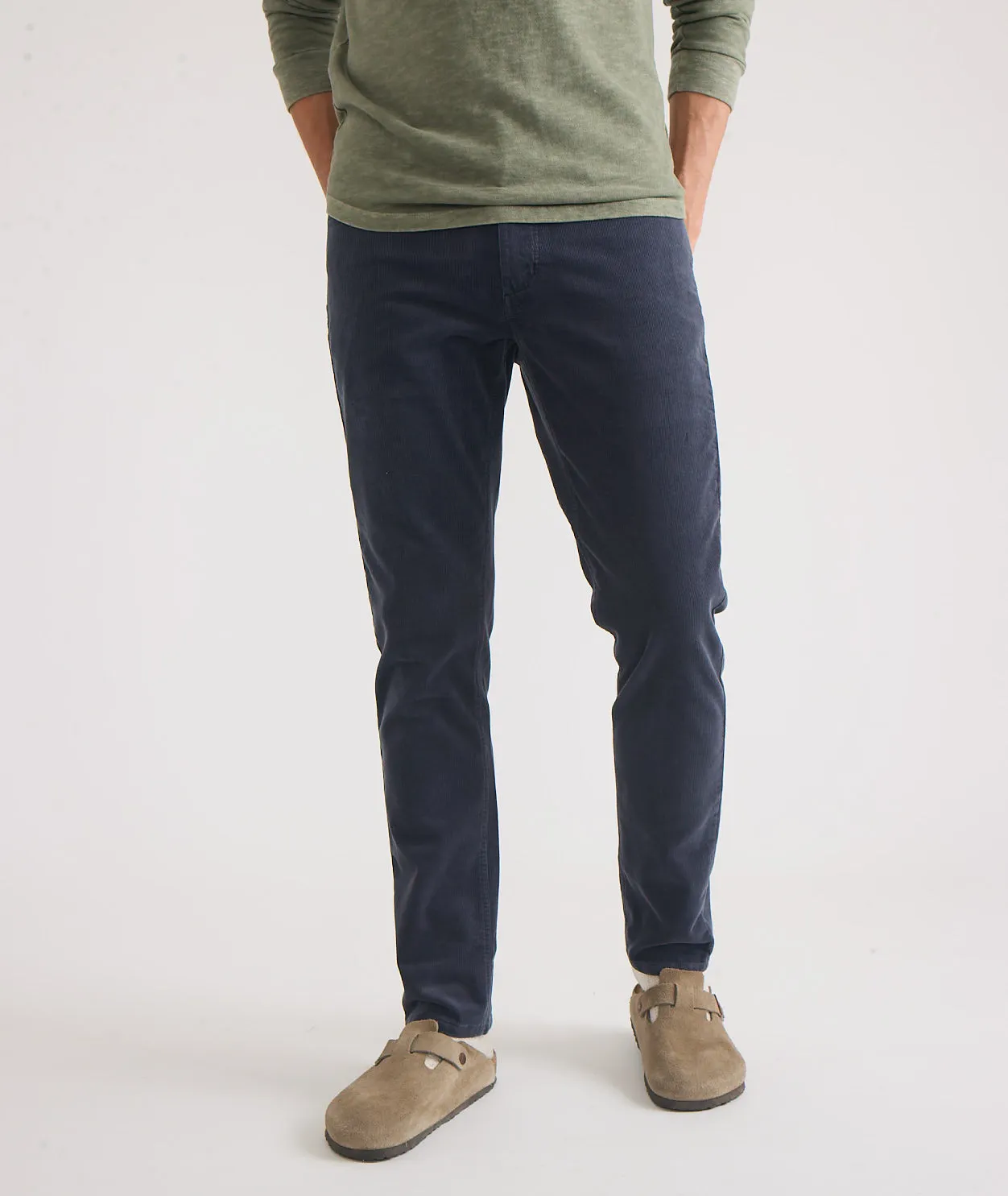 Terry Cord 5 Pocket Pant sold by Marine Layer product image thumbnail 4