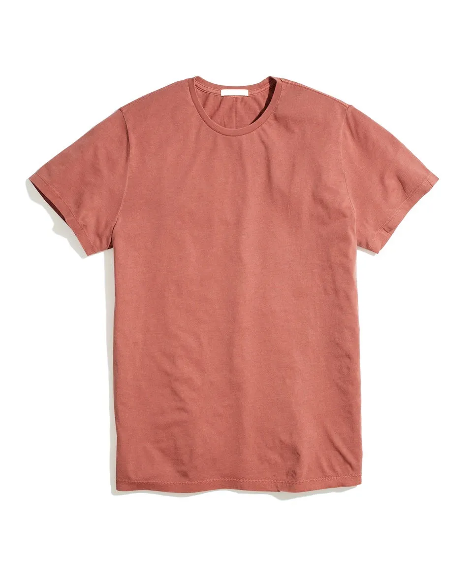 Signature Crew Tee in Bruschetta sold by Marine Layer