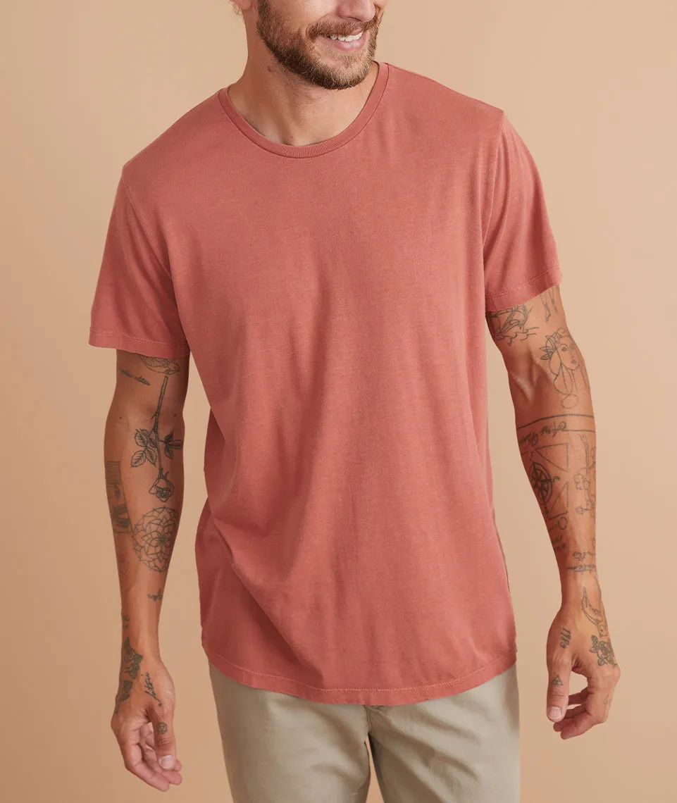 Signature Crew Tee in Bruschetta sold by Marine Layer product image thumbnail 2