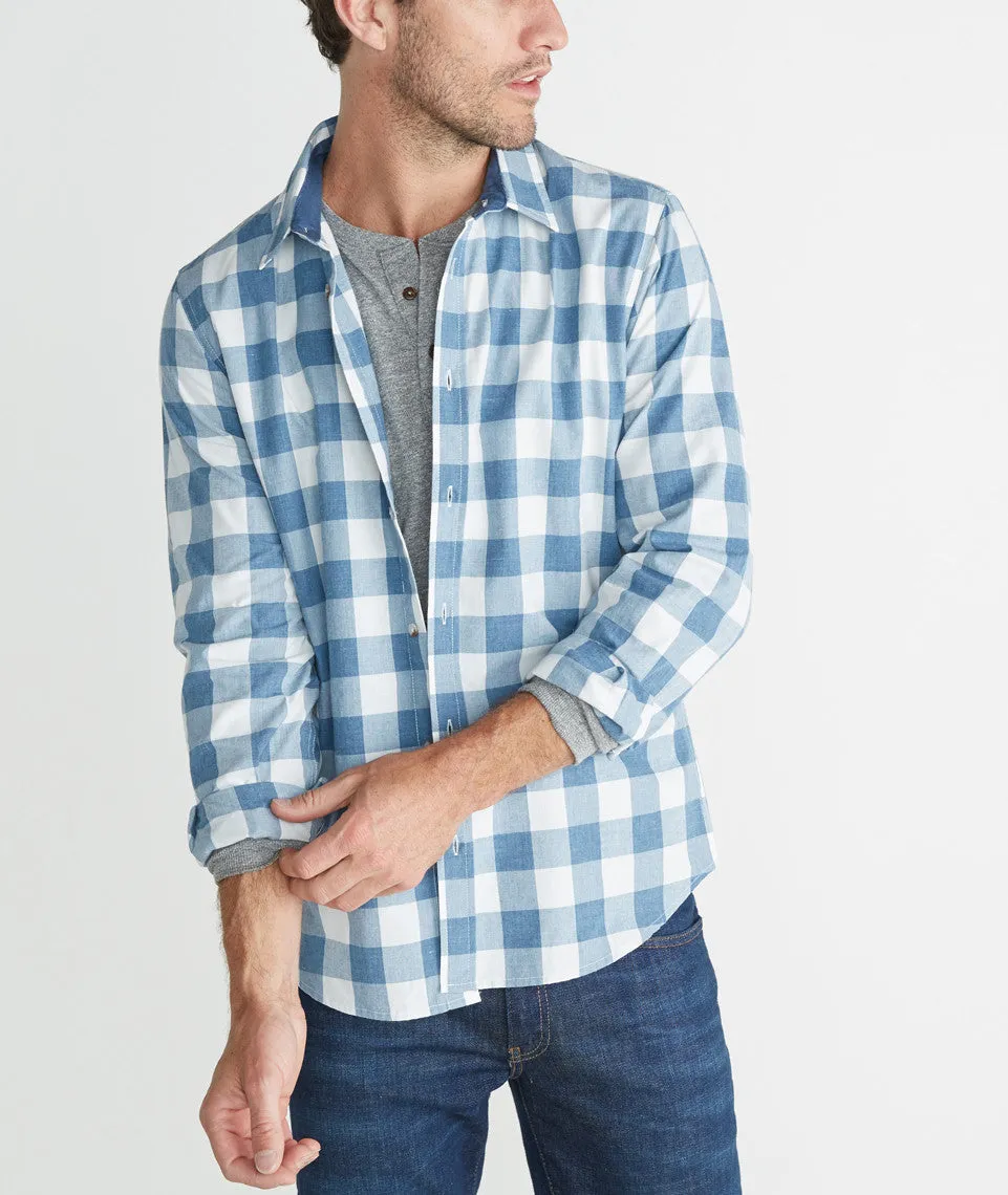 Tyler Plaid Button Down sold by Marine Layer product image thumbnail 4