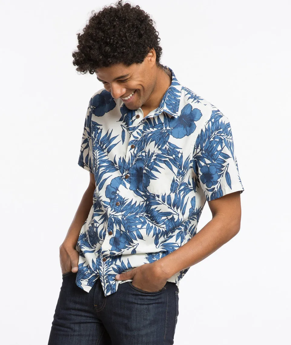 Murphy Hawaiian Print Button Down sold by Marine Layer product image thumbnail 3