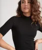 Lexi Rib Mock Neck Midi Dress sold by Marine Layer