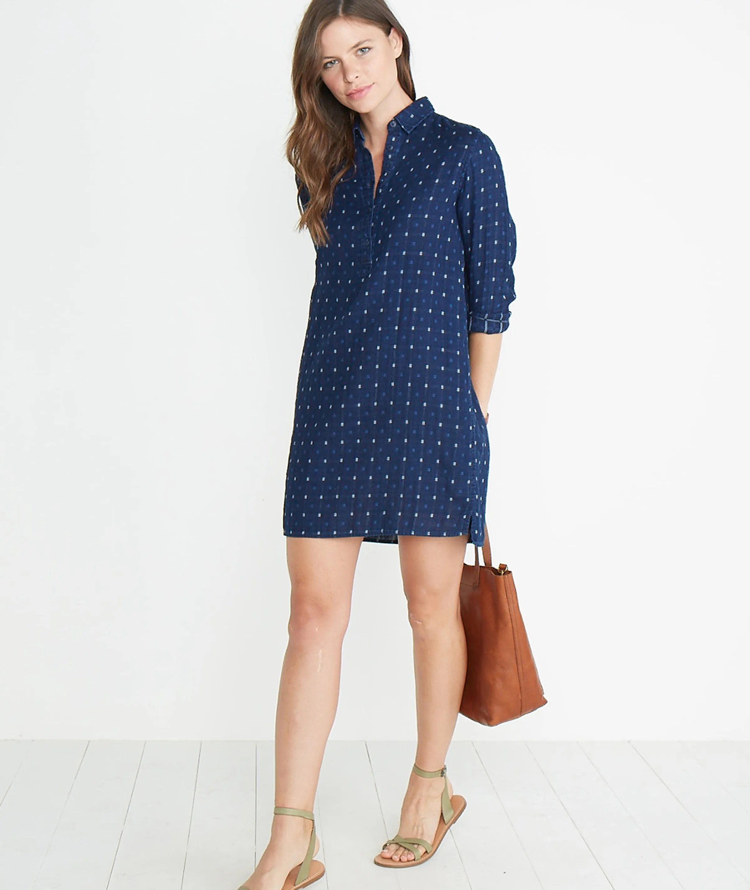 Juniper Shirt Dress sold by Marine Layer product image thumbnail 5