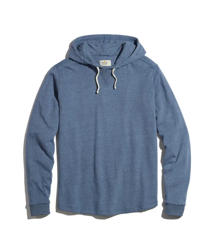 Double Knit Hoodie in Navy sold by Marine Layer