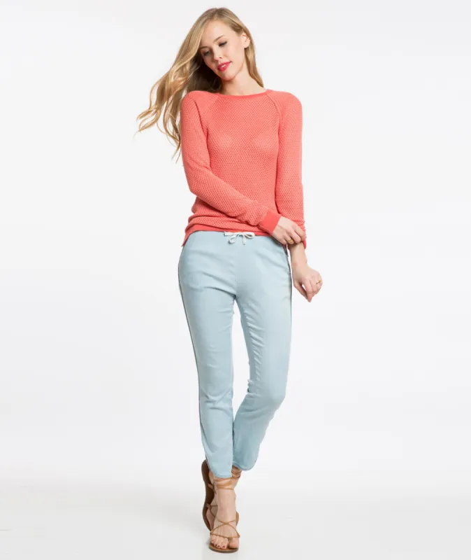 Allison Pant - Tencel Chambray sold by Marine Layer