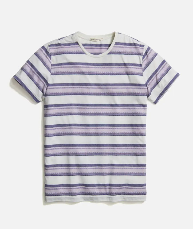 Signature Crew Stripe Tee sold by Marine Layer
