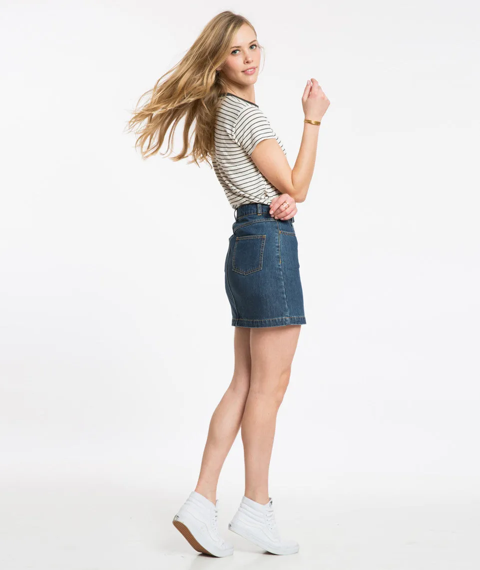 Mendes Mini Skirt sold by Marine Layer product image thumbnail 2