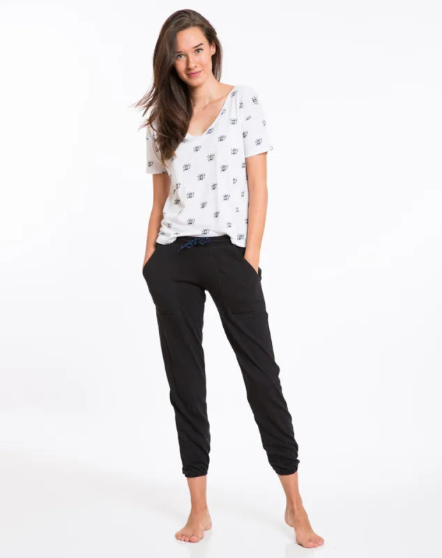 Tencel Terry Joggers - Black sold by Marine Layer