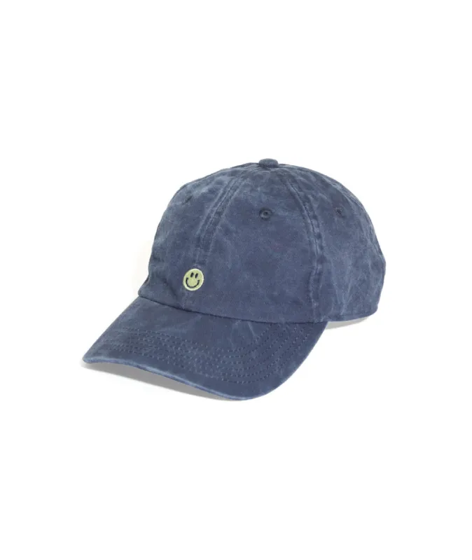 Garment Dyed Baseball Hat in Dark Navy sold by Marine Layer