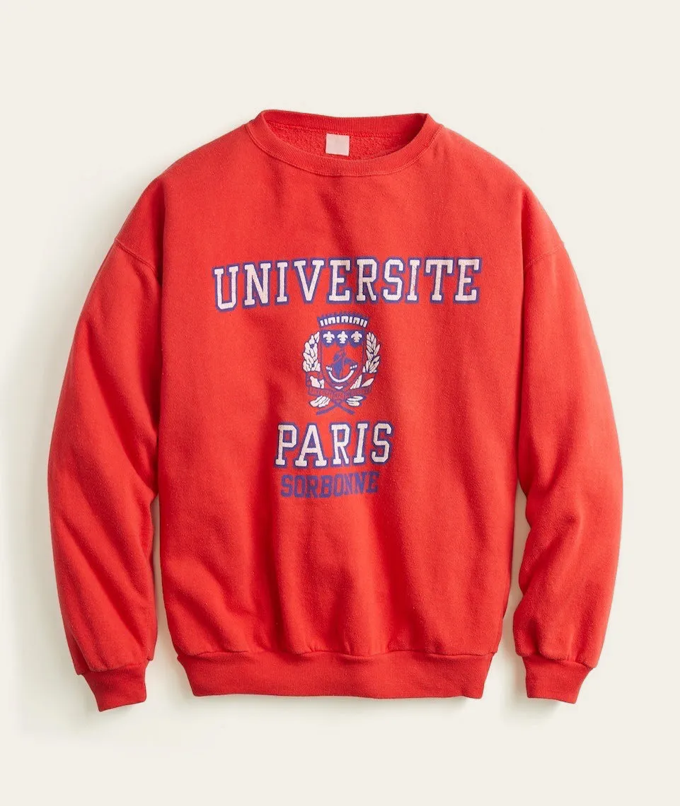 University of Paris Sweatshirt sold by Marine Layer