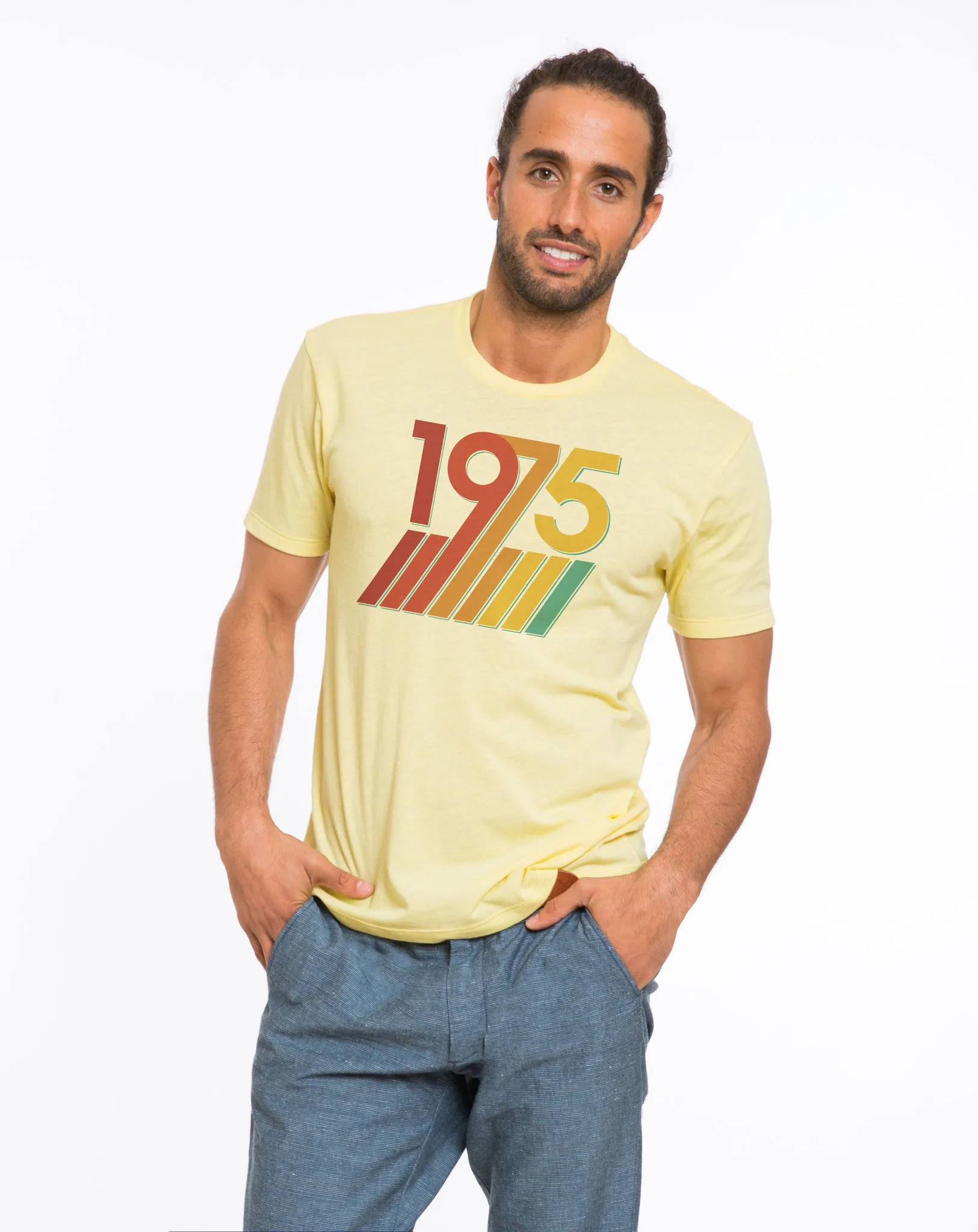 1975 Graphic Tee - Faded Yellow sold by Marine Layer