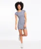 Tweed Shirt Dress - Blue sold by Marine Layer