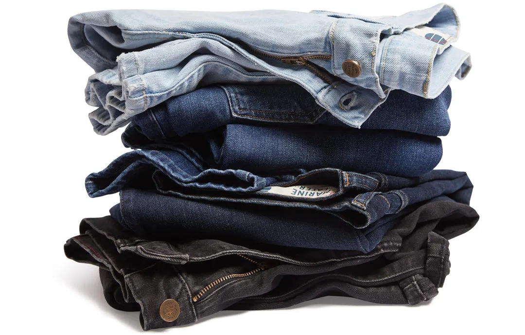 All Denim MC sold by Marine Layer