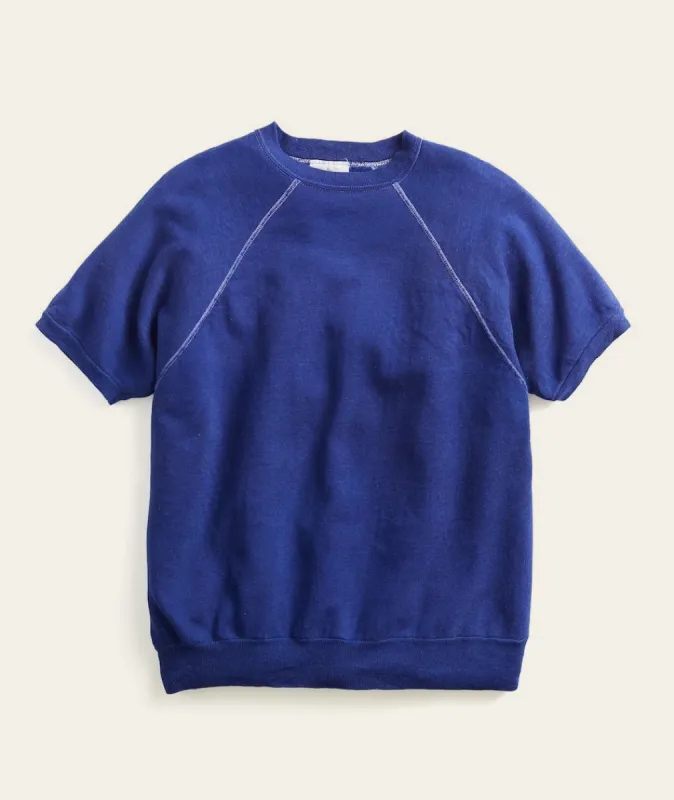 Short Sleeve All Blue Tee sold by Marine Layer
