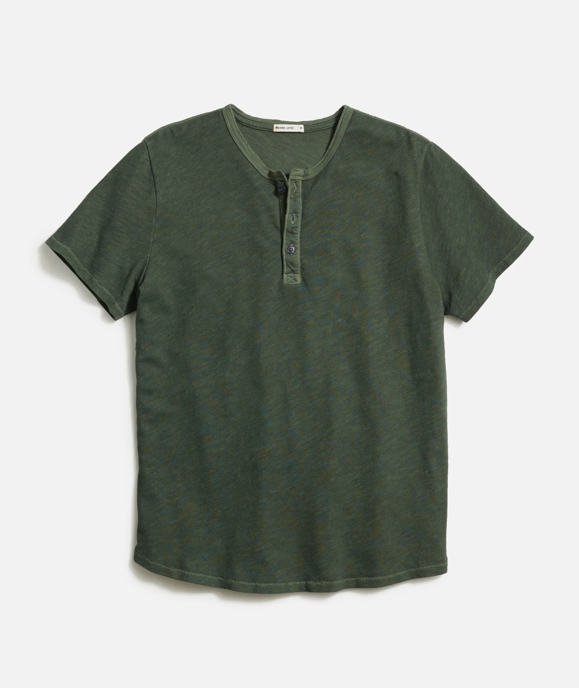 Vintage Heavy Slub Henley sold by Marine Layer