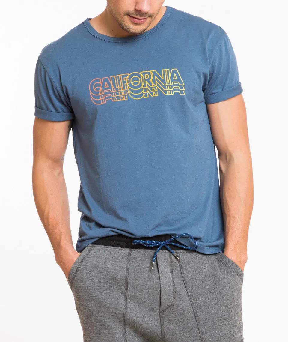 California Graphic Tee - Faded Navy sold by Marine Layer product image thumbnail 3