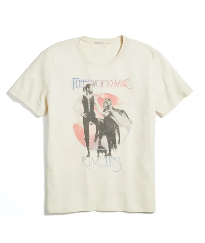 Fleetwood Mac Band Tee in Unisex Natural sold by Marine Layer