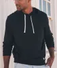 Men's Sunset Pullover Hoodie in Black sold by Marine Layer