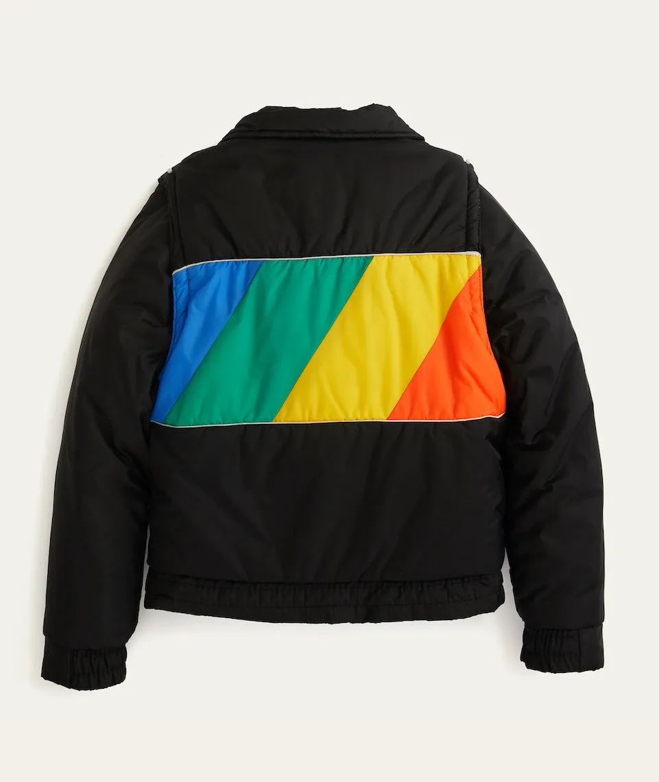Black Rainbow Jacket sold by Marine Layer product image thumbnail 3
