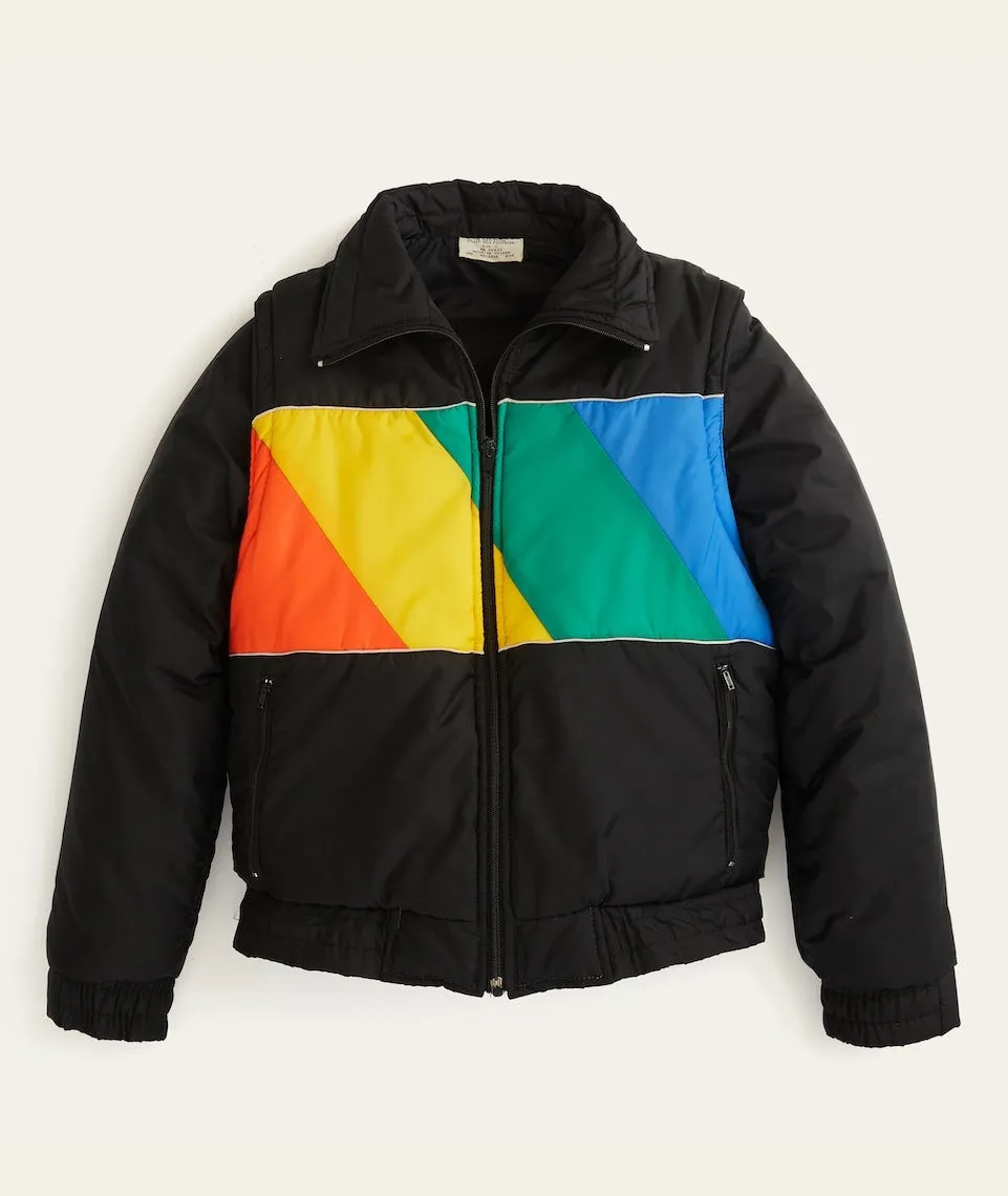 Black Rainbow Jacket sold by Marine Layer