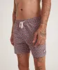 5" Swim Trunk in Faded Rose Geo Print sold by Marine Layer
