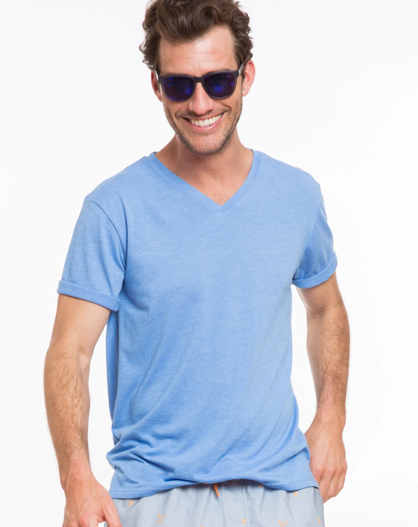 Tri-Blend V-neck - Regatta sold by Marine Layer product image thumbnail 3