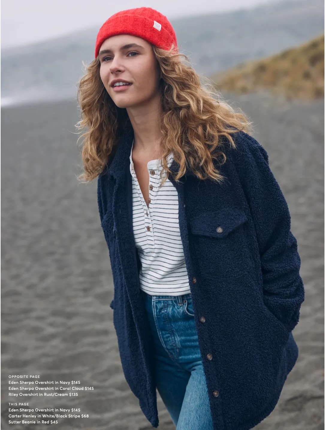 Carter Henley in White/Black Stripe sold by Marine Layer product image thumbnail 4