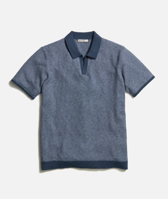 Liam Sweater Polo sold by Marine Layer