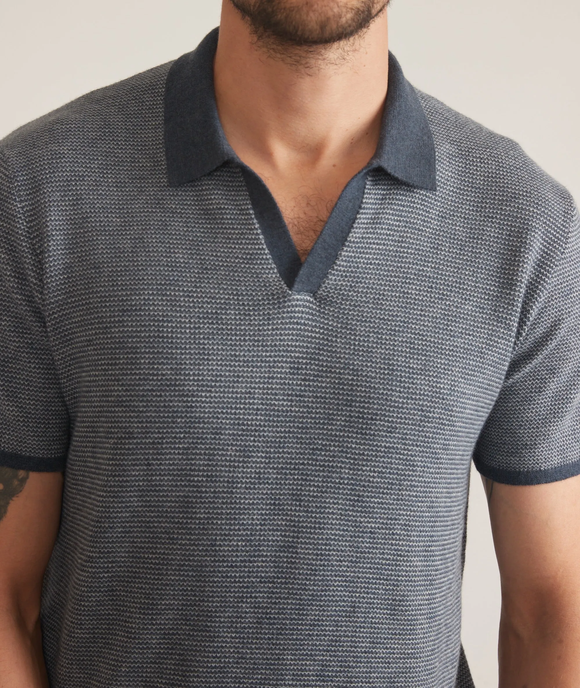 Liam Sweater Polo sold by Marine Layer product image thumbnail 3