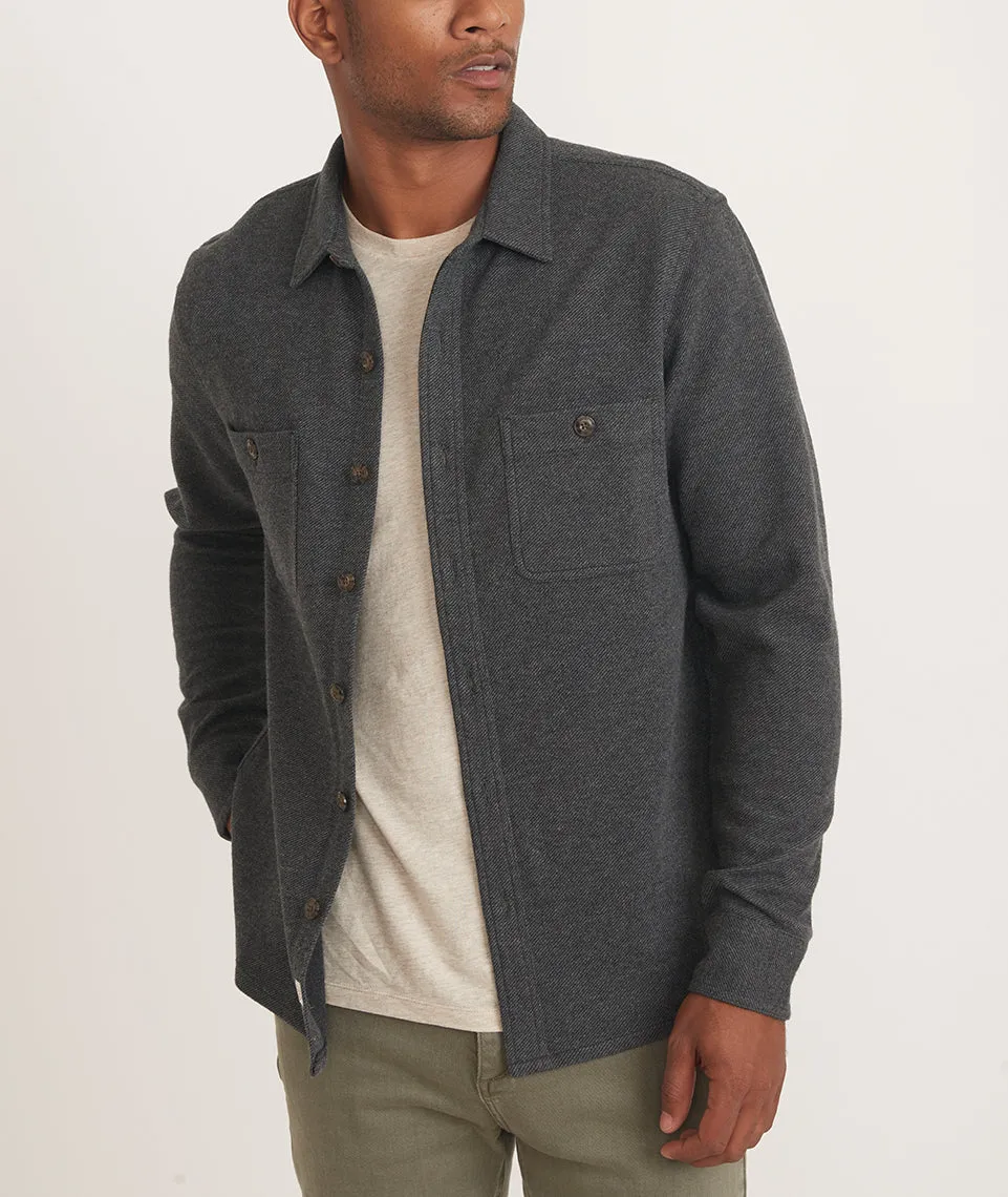 Pacifica Stretch Twill Overshirt sold by Marine Layer product image thumbnail 2