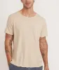Relaxed Hemp Cotton Pocket Tee in Sand sold by Marine Layer