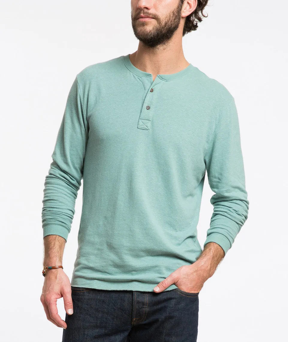 Double Knit Henley - North Atlantic sold by Marine Layer product image thumbnail 3