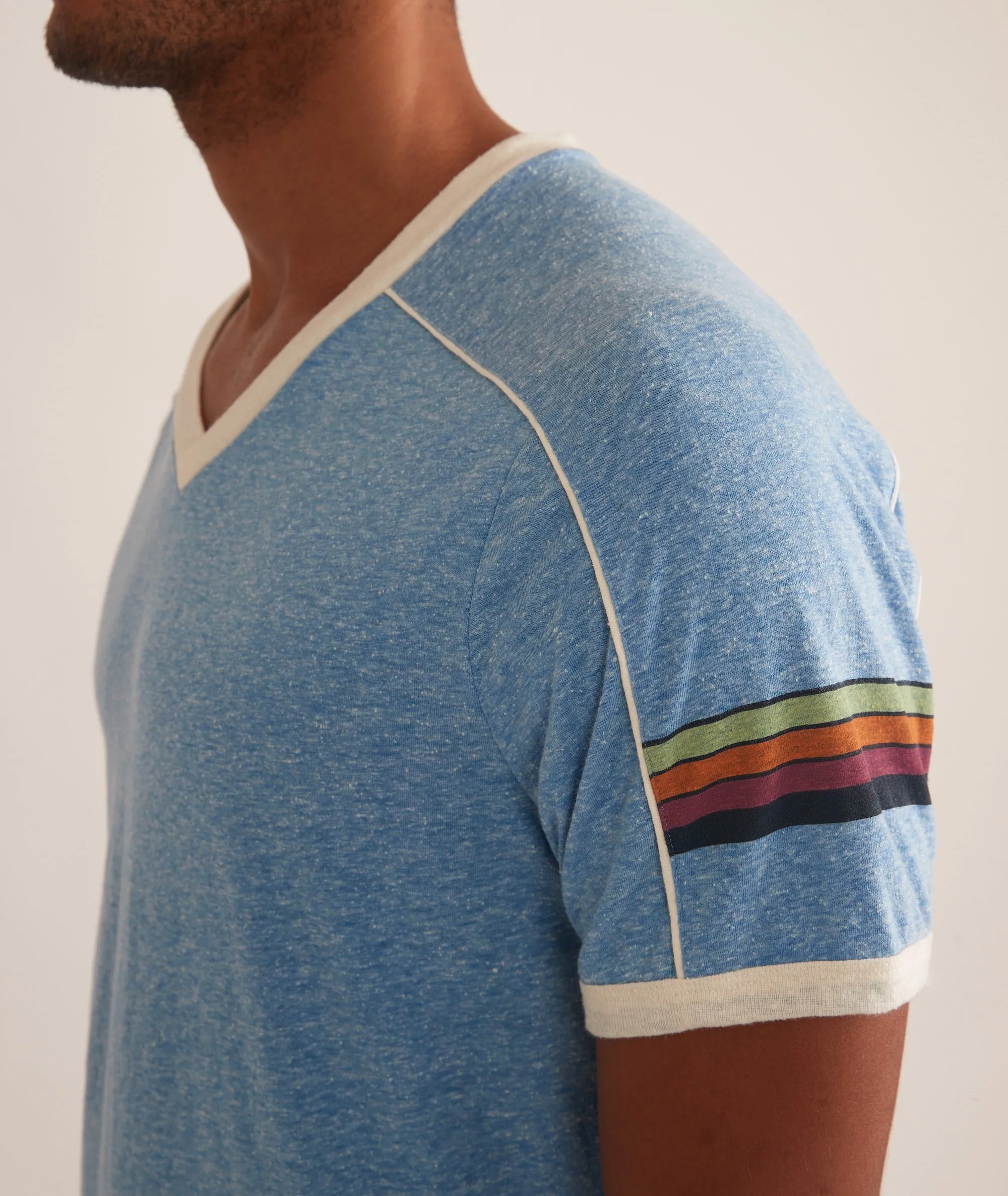 Varsity V-Neck Tee sold by Marine Layer product image thumbnail 4