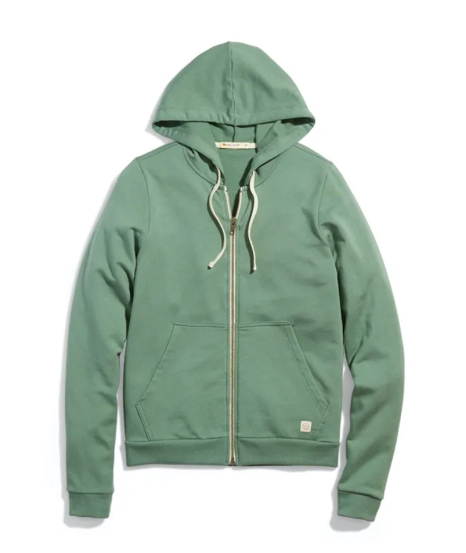Women's Afternoon Hoodie in Sage Green sold by Marine Layer