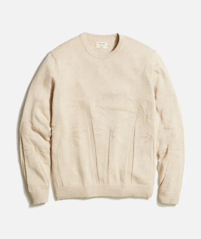 Scenic Crewneck Sweater sold by Marine Layer