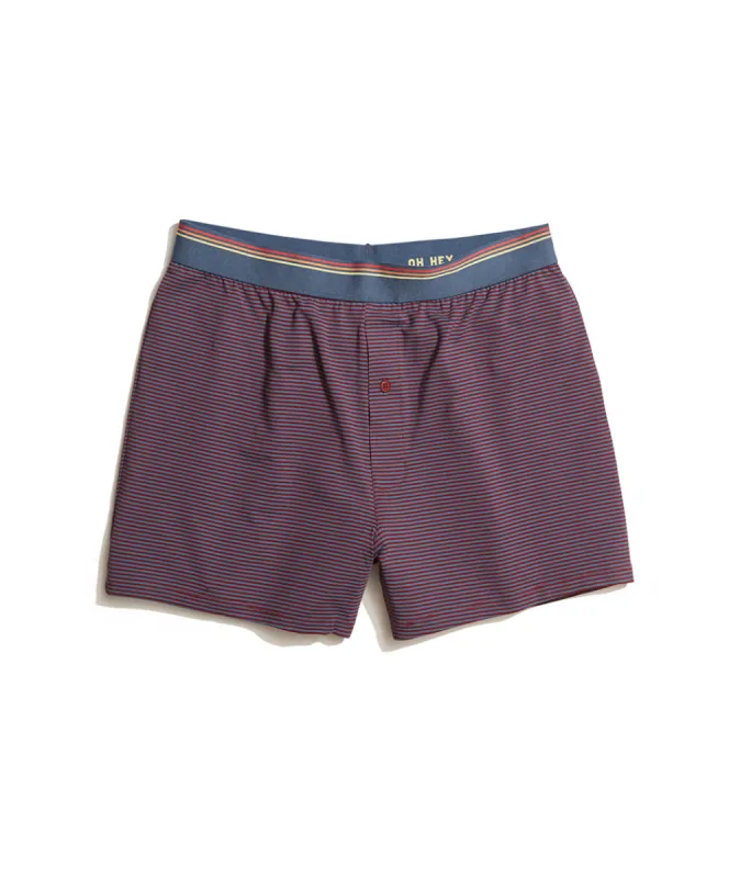 Best Boxers Ever in Tawny Port/Bering Sea sold by Marine Layer