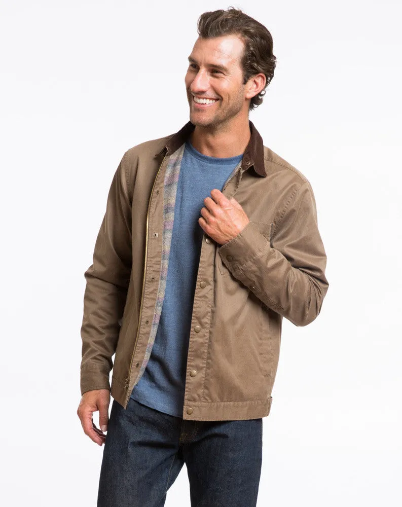 Everett Canvas Jacket sold by Marine Layer
