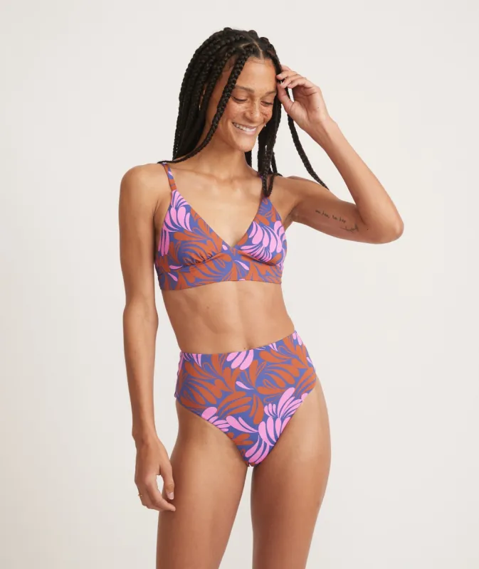 Plunge Bikini Top sold by Marine Layer