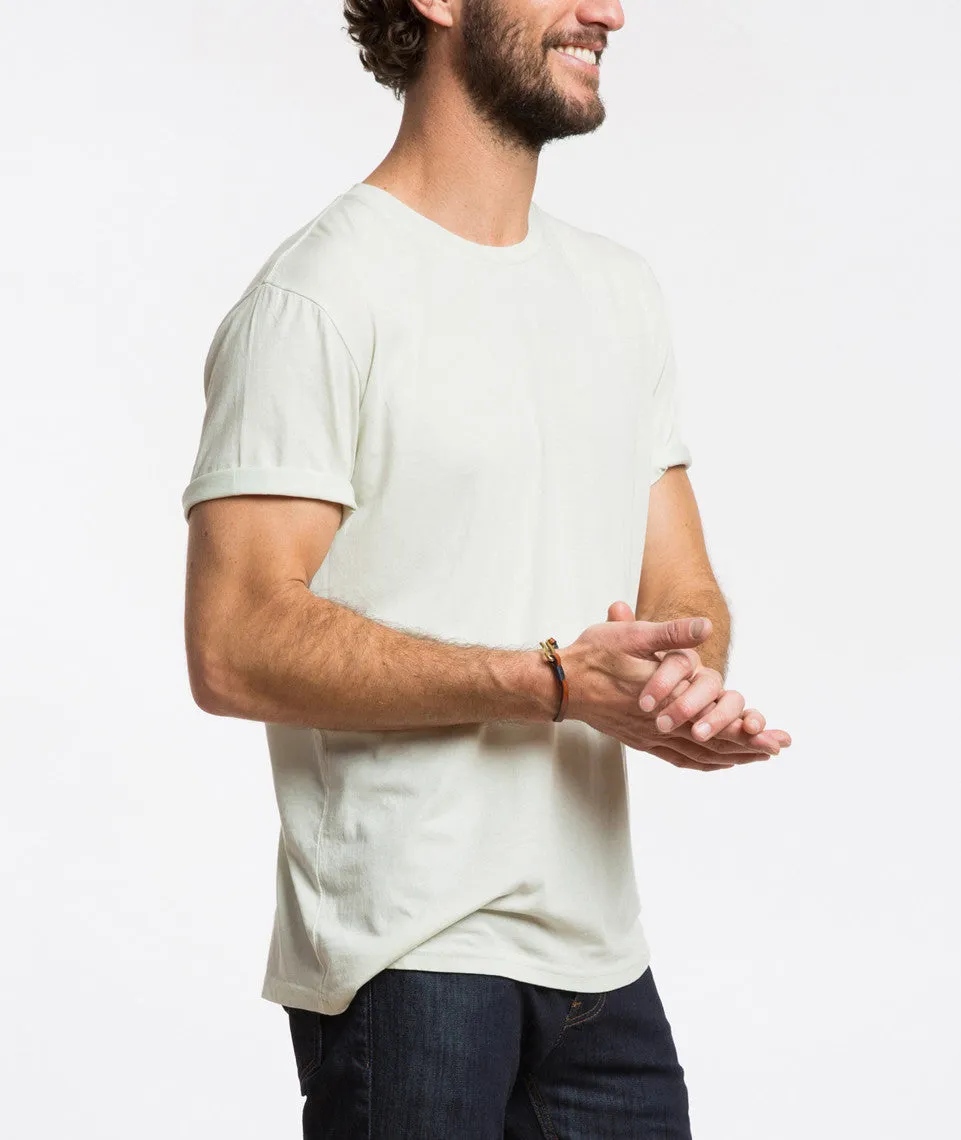 Signature Pigment Dye Crewneck - Bleached Aqua sold by Marine Layer product image thumbnail 3