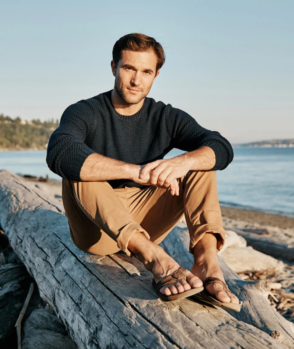 Prescott Sweater in Navy sold by Marine Layer product image thumbnail 5