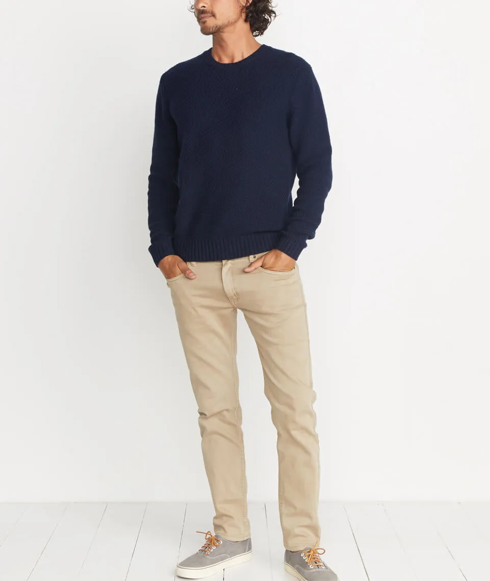 Prescott Sweater in Navy sold by Marine Layer product image thumbnail 4