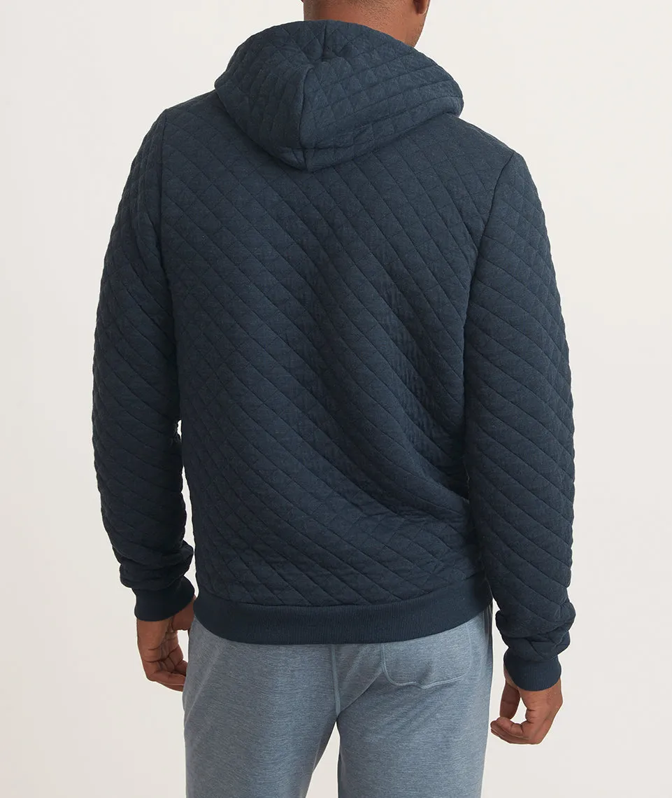 Corbet Quilted Full Zip Hoodie sold by Marine Layer product image thumbnail 5