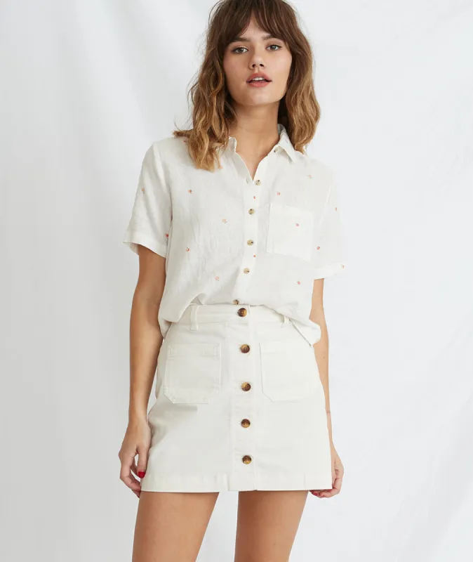 Shelby Mini Skirt sold by Marine Layer