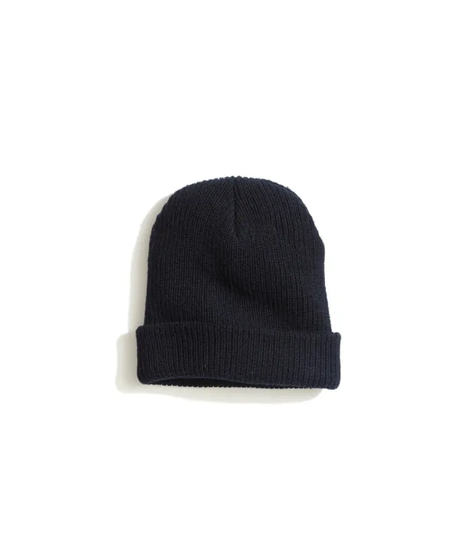 Tahoe Beanie in Anthracite sold by Marine Layer